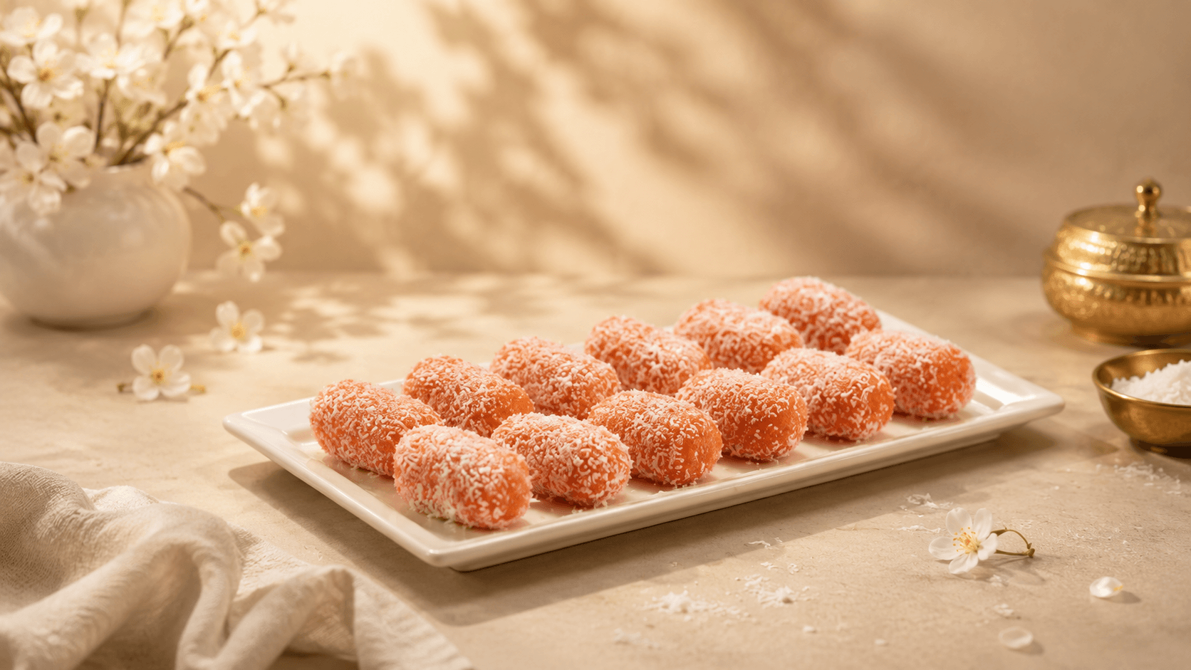 Cook with Madhav — Coconut Roll