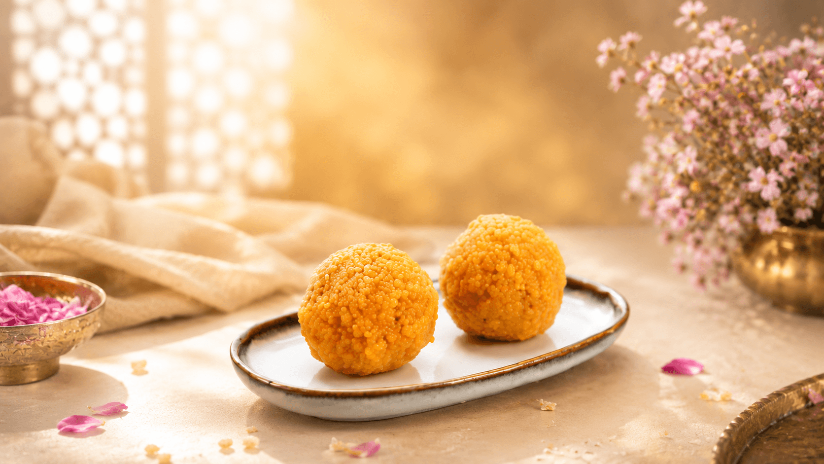 Cook with Madhav — Motichoor Laddu